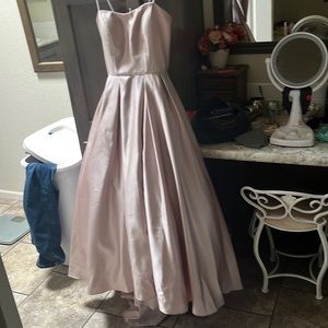 Betsy Adam strapless ball gown